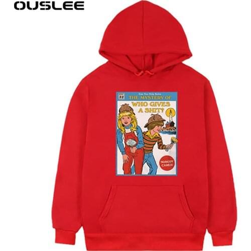 OUSLEE Unisex Hoodies Death Scary Evil Hip Hop Long Sleeve Streetwear Hoodies Men Gothic Sweatshirt Vintage Hoodie Clothes