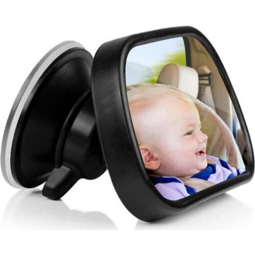 Universal Adjustable Car Rear Seat View Mirror Child Safety With Clip Sucker зеркало заднего вида accessories Baby Mirrors