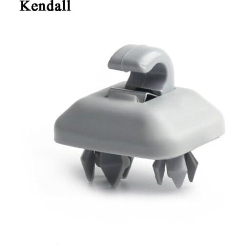 1Pcs Car Sun Visor Hook Clip Bracket Replacement Grey for A3 A4L A5 Q3 UE