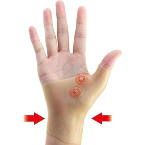 1pcs Magnetic Therapy Wrist Glove Tenosynovitis Pain Relief Wrist Hand Thumb Support Gloves Wrist Support Braces
