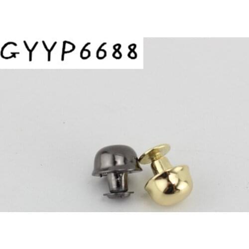 10pcs 200pcs High Quality Binding Solid Screws Nail Rivets Album Leather Copper Leather Craft Belt bag hardware