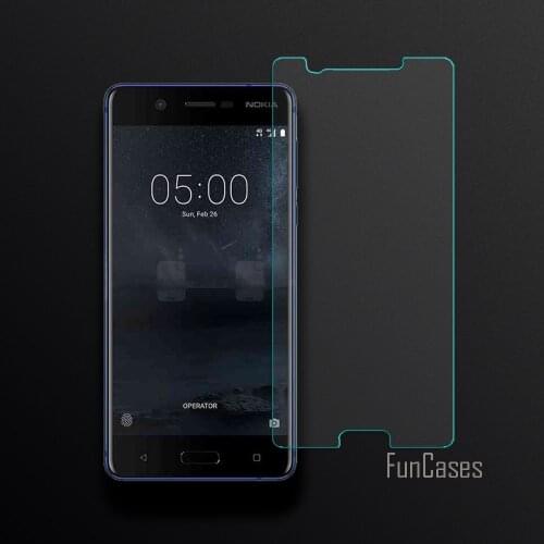 2.5D Curved Edge Screen For Nokia 5 Protection Front Film For Nokia 5 Tempered Glass Front Film Anti-Scratch 0.26mm HD