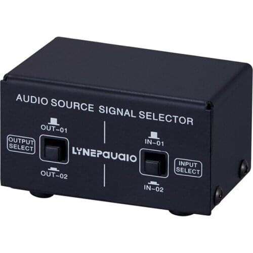 2 in 2 Out Audio Source Signal Selection Switcher Audio Distributor Signal Selector Tone Volume Stereo Amplifier Board