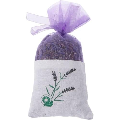 3 PCS Natural pure fresh Lavender Bud Dried Flower Sachet Bag Aromatherapy Aromatic Air Refresh incense cones insence Bag