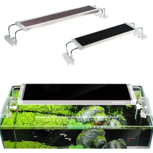 80-120cm SUNSUN Aquarium Led ADS Fish Tank Light For Aquarium Aquatic Plant Ultra Thin Super Bright Aquarium Led Lamp 220V