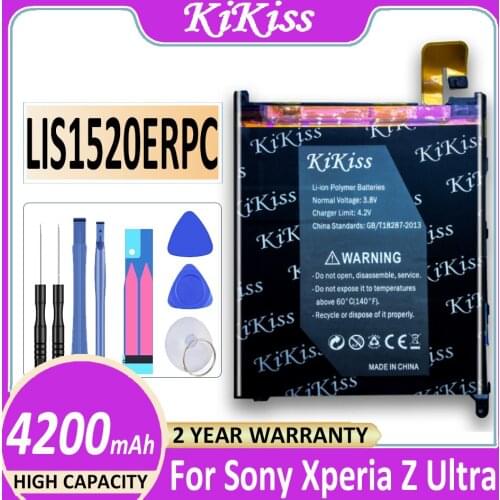 Free tool 4200mAh For Sony Xperia Z Ultra / ZU / L4 XL39h C6802 C6833 Togari Mobile Phone Battery LIS1520ERPC +Tracking Number