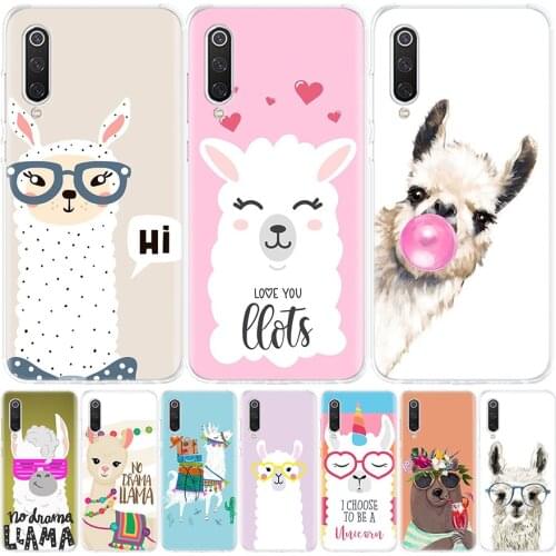 Lama Llama Alpacas Phone Case for Xiaomi Redmi Note 9 8 7 8A 7 7A 6A S2 K20 K30 8T 9S MI 9 8 CC9 F1 Pro Fashion Cover Capa