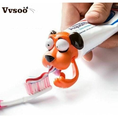 Creative Latest Toothpaste Head Toys Rubber Toothpaste Squeeze Hot Sale Childrens Toys Cartoon Gifts Bathroom Supplies
