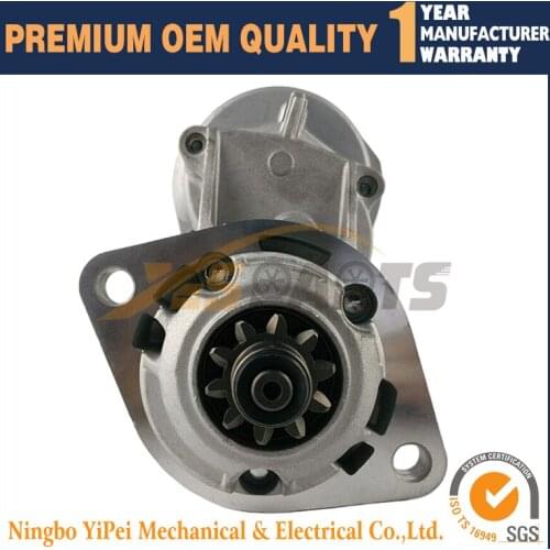 For CUMMINS STARTER 3920644 DENSO 228000-0632 KOMATSU 4B 6B