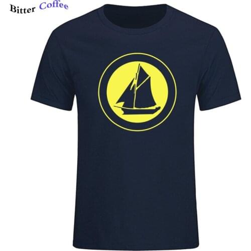 2019 new Clothing O neck Short sleeve Mens Sailing Ocean T Shirt Men Fashion European size Tshirts Casual For Male T-shirt tops