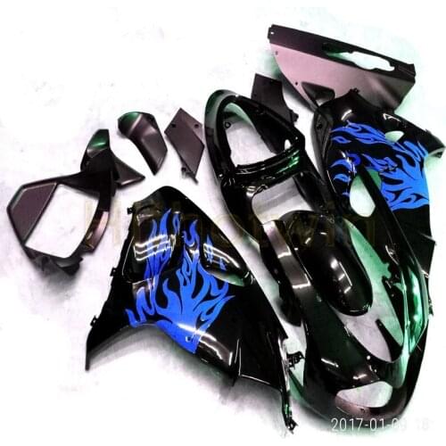 Custom motorcycle Fairing for TL1000R 1998 1999 2000 2001 2002 2003 TL 1000 1998-2003+Botls+black blue