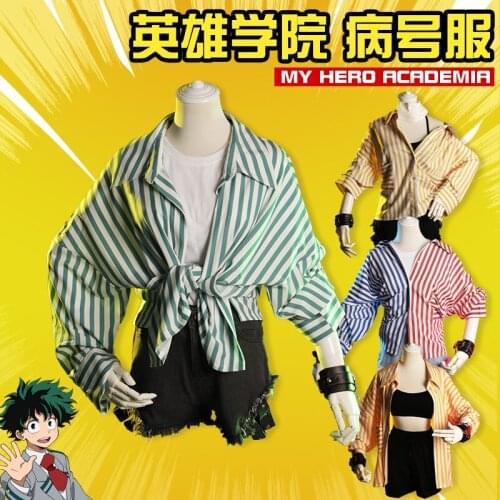 My Hero Academia Boku no Hero Academia Himiko Toga Shirt Shorts Costume Women Sweatshirts Cardigan School Uniform for Halloween