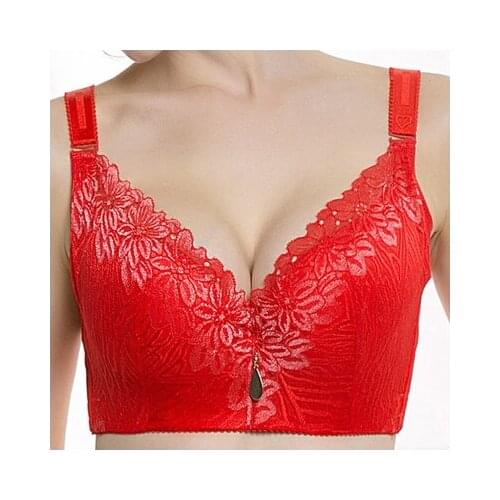 MAX lingerie Push up big size Bra 50E 50F 48DD 48E 46D 46E 44E 42F 40G 38E 36F Lace Bead Ladies Sexy Push Up Bras for Women C313
