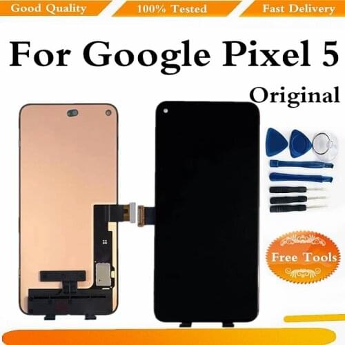 Original NEW LCD For Google Pixel 5 LCD Display Touch Screen Digitizer Assembly Replacement For Google Pixel 5 Diaplay 5 LCD