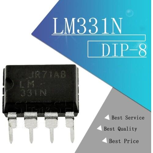 10pcs/lot LM331N LM331 DIP8 DIP Precision Voltage-to-Frequency Converters New original