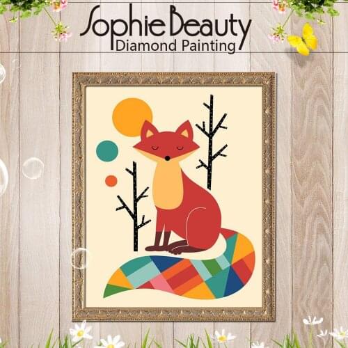 2018 Promotion Hot Sale Europe Diy Diamond Painting Cross Stitch Mosaic Embroidery Bedroom Cute Cartoon Animals And Kids Point