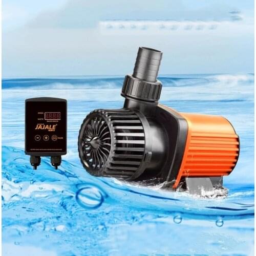 Ultra Quiet Aquarium Water Pump Variable Frequency Conversion for Fresh Saltwater Seawater Reef Fish Tank Pond W/ Wavemaker