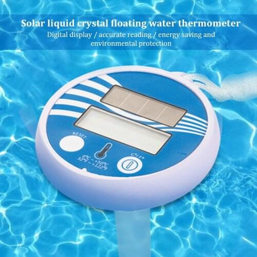 LCD Display Waterproof Digital Thermometer Wireless Swimming Pool Temperature Measurement Small Aquarium Bath Water Spa