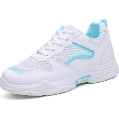 Super Fire Shoes Woman 2018 Spring And Autumn New Platform Microfiber Mesh High-End Flat Shoes Female Size 35-40