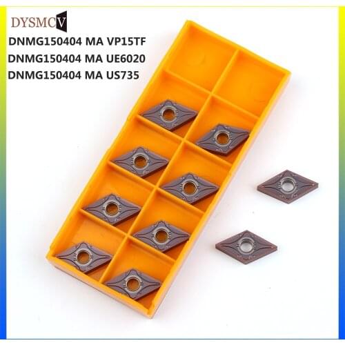 10pcs DNMG150404 MA UE6020 US735 VP15TF 100% original cylindrical turning tool high quality turning tool CNC cutting tool