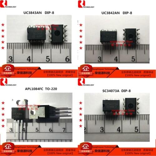 10 pcs/lot UC3843AN UC3843 UC3842AN UC3842 SC34073A SC34073 APL1084FC-TU APL1084FC APL1084 APL1084-ADJ 100% New original