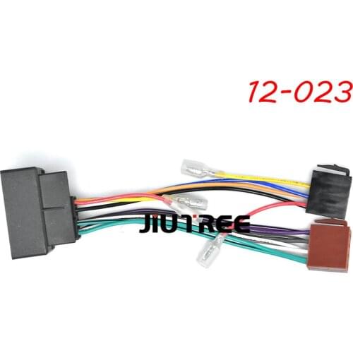 12-023 ISO Radio Adapter cable for Fiesta/for Fusion/forMondeo /Transit /Kuga Wiring Harness Connector Cable Plug Adapt