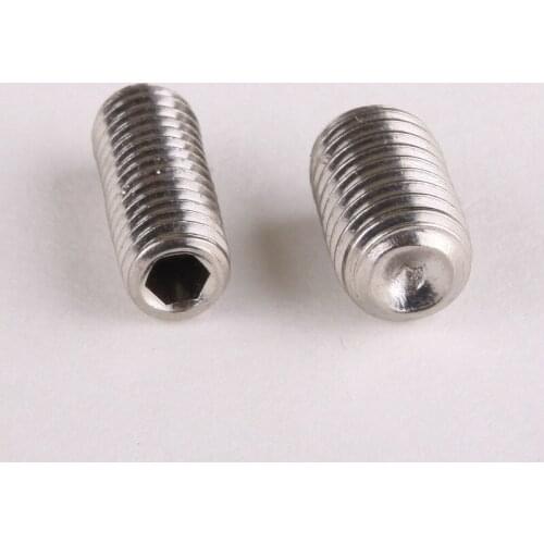 20PCS 304 Stainless Steel Flat End Of Set Screw M3 * 3