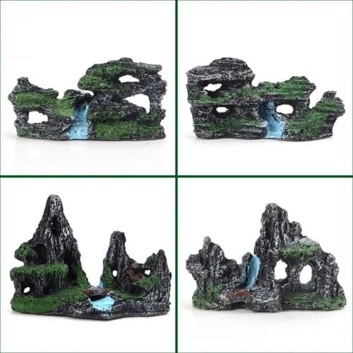 Aquariums Resin Rockery Bridge Decorations Aquarium Fish Decor Fish Tank Aquarium Accessories Fish Tank Aquarium Ornament