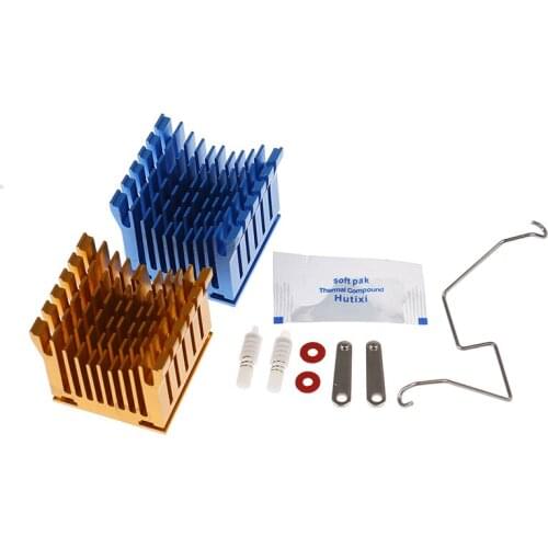 Aluminum Alloy Cooling Pad Southbridg Heatsink Motherboard South North Bridge Chipset Radiator Heat Sink 4 sizes