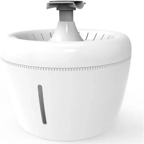 Automatic Cat Water Filter Fountain for Pets Dispenser Large Drinking Bowl Cat Automatic Apple Drinking Filter 2.5L Capacity