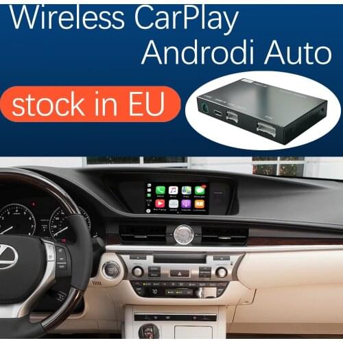 Wireless Apple CarPlay Android Auto Interface for Lexus ES 2014-2019, with Mirror Link AirPlay Car Play Functions