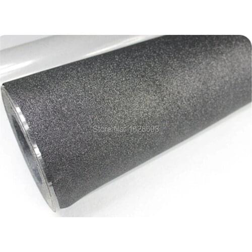 CDG-11 Black color heat transfer glitter vinyl heat transfers offset glitter transfer vinyl
