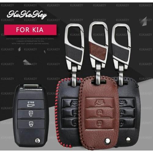 Remote Flip Car Key Case Cover For KIA Ceed Sorento Cerato K3 K3S K4 K5 KX3 Sportage KX5 Auto Key Fob Holder Keyring Accessories