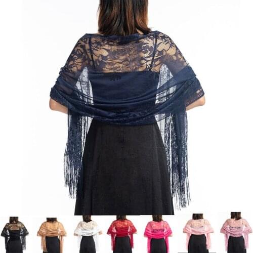 Womens 1920s Shawl Wraps Roaring 20s Sequin Cape Fringed Flapper Dress Accessories Lace Shawl Bride Party 9320