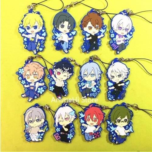IDOLiSH7 Keychain Figure Doll Rokuya Nagi YAOTOME GAKU Nikaido Yamato Nanase Riku Osaka Sogo Kujo Tenn Keyring Bag Pendant Gift