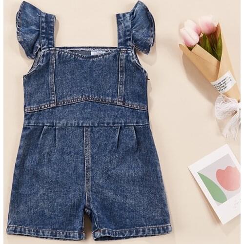 One Persent Summer Overalls For Girls