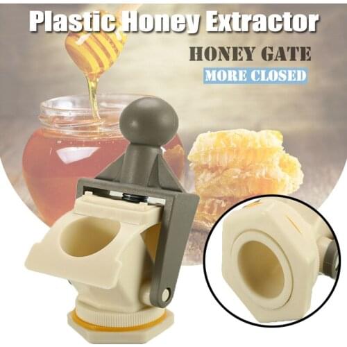 Plastic Honey Extractor Honey Gate Beekeeping Tool Tap Beekeeping Bottling Tool Suitable for Bee Keeping Equipment