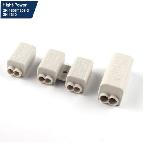 High Power Wire Splitter Quick Electric Junction Box Wiring Cable Connector Terminal Block 60A/400V 1-6mm2 80A/1000V 2.5-10mm2