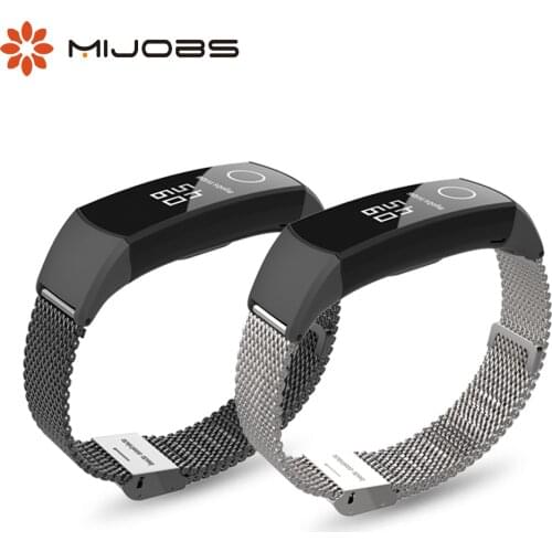 Strap for Honor Band 5/4 Metal Milanese Bracelet for Honor Band 5 Strap Correa Wrist Belt for Huawei Honor Band 4 Wristbands