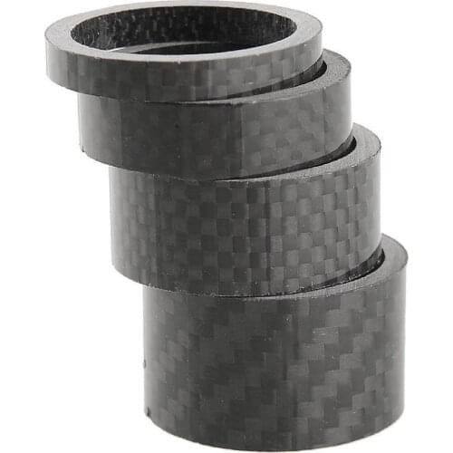 5/10/15/20mm MTB Road Bike Headset Stem Bicycle 28.6mm Inner Diameter Carbon Fiber Front Fork Stem Washer Adjustment Spacer