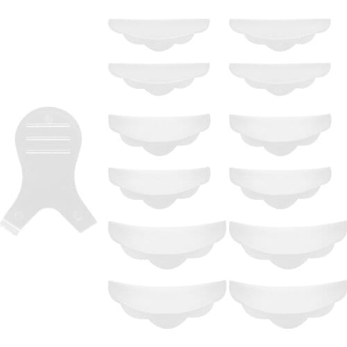 Silicone Eyelash Perm Pad Recycling Lashes Rods Shield Lifting 3D Eyelash Curler Accessories Applicator Tools for Home Salon