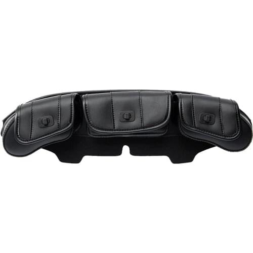 Motor Windshield Saddle Pouch Bag Sunglasses Storage Bag for Harley