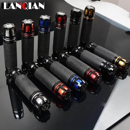 Universal CNC 22MM Motorcycle Handle bar Caps Handlebar Grips FOR YAMAHA R6 MT 07 R3 FZ6 R1 MT 09 XJ6 FZ1 XMAX R15