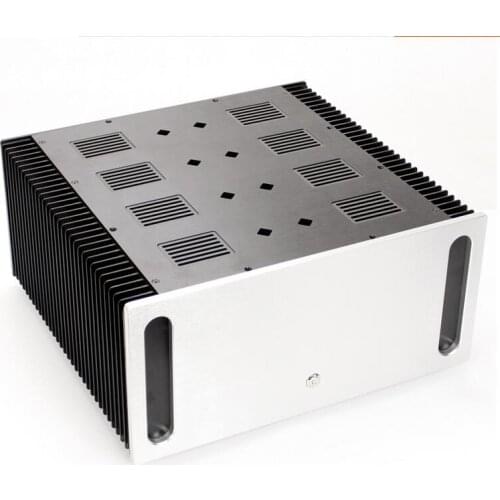 WA153 Full Aluminum luxury Post amplifier Enclosure tube Amplifier Box DIY Case
