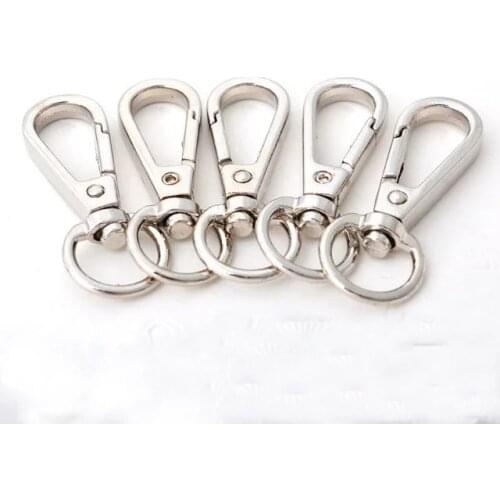 5 x 1.6 cm Keychain Lobster Clasps Snap Clip Hooks Connectors Jewelrymake Findings