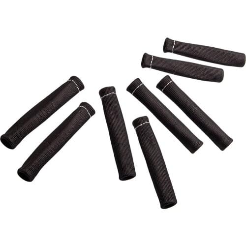 8Pcs 500° C Spark Plug Wire Boots Protector Sleeve Heat Shield Cover for LS1/LS2