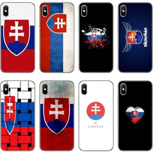Accessories Phone Case For Huawei P30 P20 Pro P10 P9 P8 Lite Y5 Y6 Y7 Y9 P Smart Plus 2018 2019 Slovak Slovakia Flag