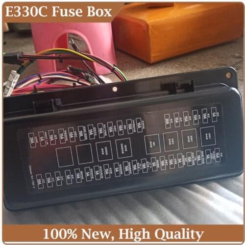 E330C E330CL Fuse Box Wire Harness Assy CAT 330C 330CL Excavator Fuse Panel Box For Caterpillar Excavator Electric Parts