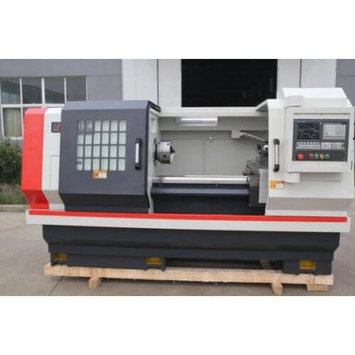 CK6152E CNC metal lathe machine with heavy duty gears
