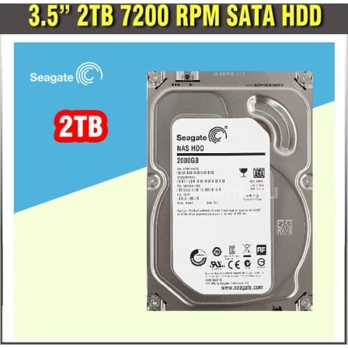 HDD 2TB SATA 3.5 (2000G) 7200RPM SATA Hard Disk Drive for CCTV DVR or Computer PC with hight quality HDD